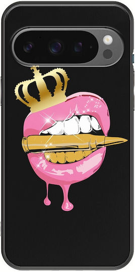 Bullet Lips Google Pixel 9 Pro 5G Черен TPU Черен Силикон