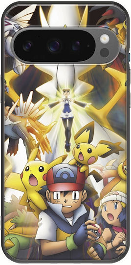 Pokemon Google Pixel 9 Pro 5g Black TPU Black Silicone