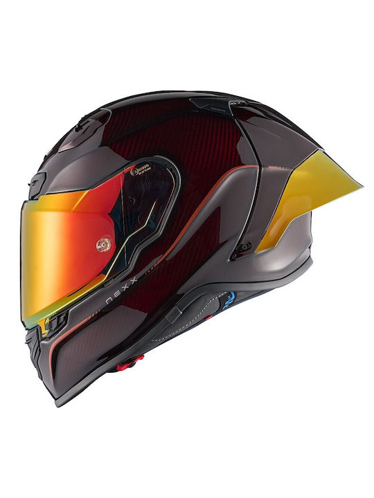 Nexx X.R3R Hagibis Red Motorcycle Helmet Full F...