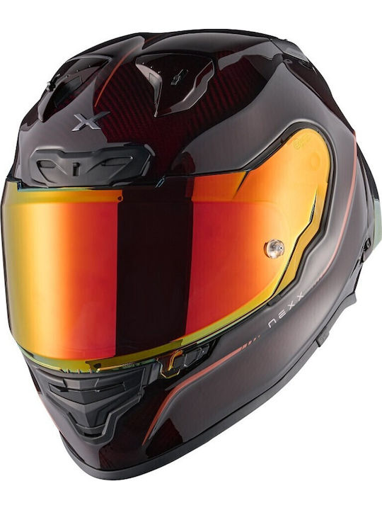Nexx X.R3R Hagibis Red Motorradhelm Volles Gesi...