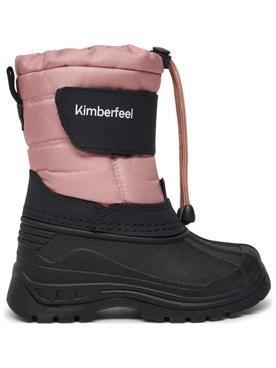 Kimberfeel Kids Boots with Velcro Pink