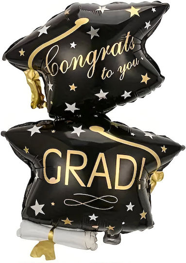 31" Μπαλόνι Καπέλα Αποφοίτησης Congrats To You