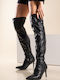 Over the Knee Women's Boots Black