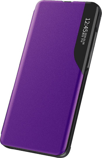 Naxius Window Magnet Umschlag Rückseite Lila (Redmi Note 13 4GHonor X6)