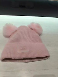 Acar Gestricktes Kinder Beanie Weiß