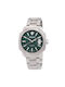 Dylos Women's Watch 42mm Automatic with Silver Stainless Steel Bracelet