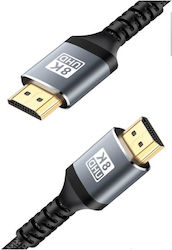 Naxius HDMI 2.1 HDMI Male - HDMI Male 5m Black Naxius HDMI 2.1 HDMI Male - HDMI Male 5m Black