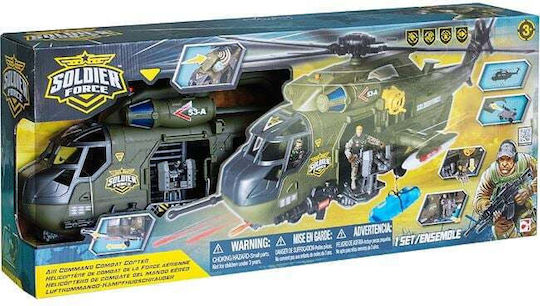 Playset Soldier Force Hubschrauber für 3+ Jahre alt+ Jahre