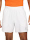Nike Nikecourt FZ6913-100 Ανδρικό Σορτς Λευκό / Λευκό