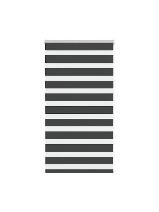 vidaXL Roller Blinds Partial Blackout Black W70...