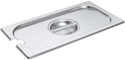 Inox Lid Slotted 1/4 140 Inox Lid Slotted 1/4 140