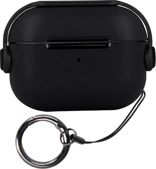 TelForceOne Θήκη Σιλικόνης σε Μαύρο χρώμα για Apple AirPods 4