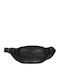 Leather Waist Bag Black