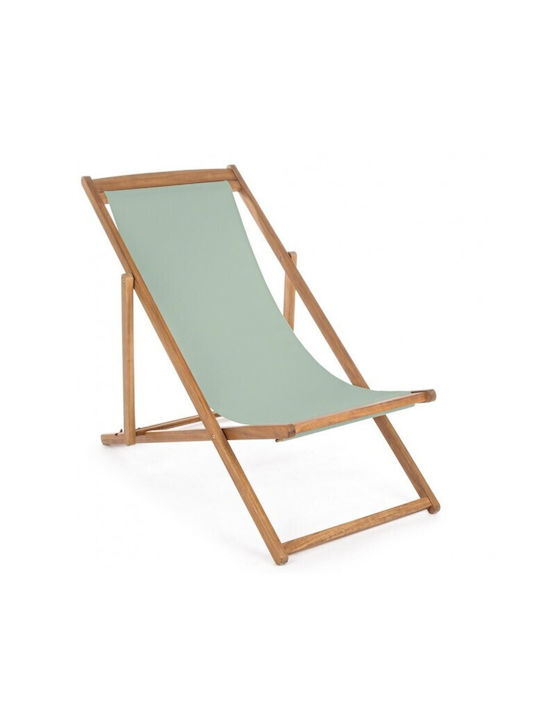 Bizzotto Noemi Outdoor Holzliegestuhl Grün 60x1...