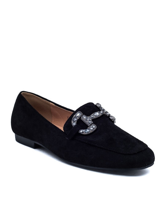 Women's Moccasins in Black Color