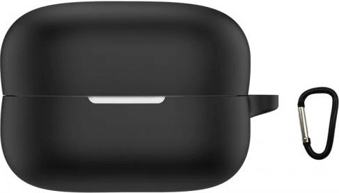 Thd Hülle Silikon mit Haken in Schwarz Farbe für Sony LinkBuds Fit