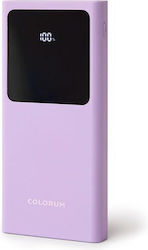 Slim Power Bank 10000mAh 22.5W Lila