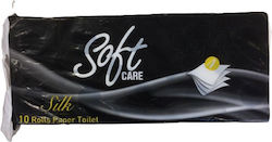 Softcare Χαρτι Υγειας 10 Ρολλα 4φ 95gr Silk