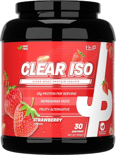 tbJp Clear Iso Протеин Суроватъчен с Вкус Ягода 900гр