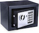 Powertech Tresor mit digitalem Schloss Abmessungen H17xB23xH17cm mit Gewicht 2.18kg PT-1342