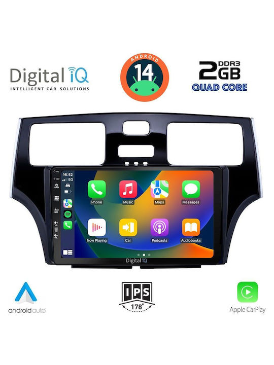Digital IQ Sistem Audio Auto pentru Lexus Magazin online 2000-2006 (Bluetooth/USB/AUX/WiFi/GPS/Apple-Carplay/Android-Auto) cu Ecran Tactil 9"