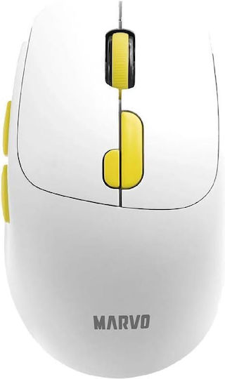 Marvo M809W Wireless Mouse White