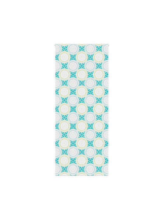 Vidaxl Shower Curtain Roll 90x240 cm Fabric Wid...