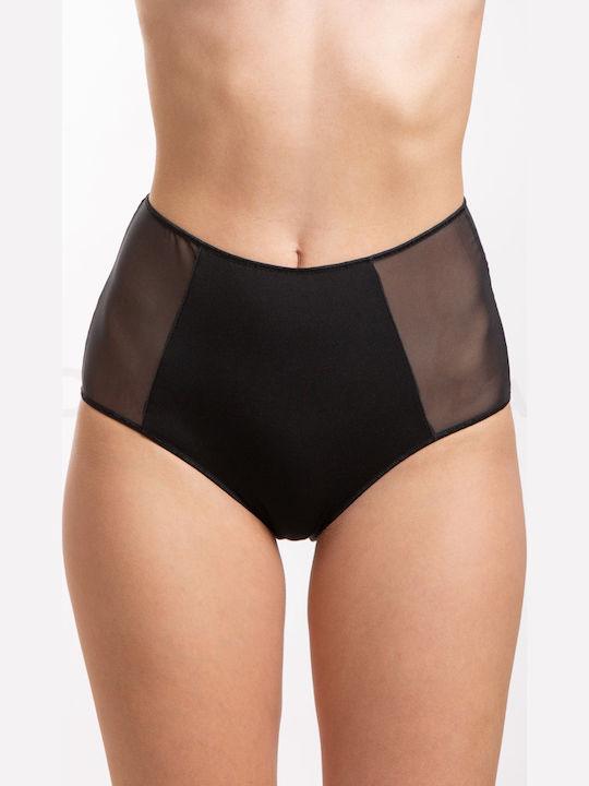 High-waisted Women's Slip Seamless Black