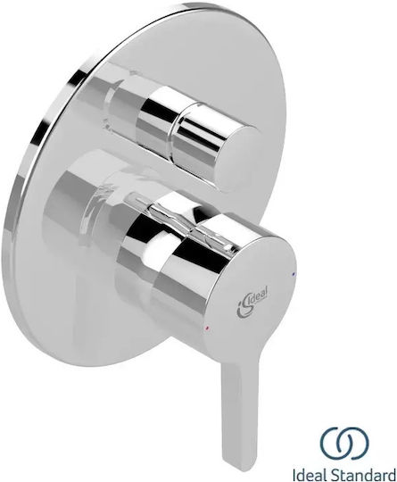 Ideal Standard Μίκτης Μπαταρίας Εντοιχισμού για Ντουζιέρα Μπρονζέ 4015413336185