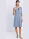 Odyssey Summer Women's Nightdress Blue