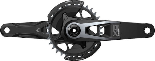 Δισκοβραχιονας Sram X0 Eagle V2 Q174 Cl55 Dub Mtb Wide 170mm Black 2-guards 32t T-type