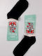 Trendy Women's Christmas Socks Multicolour