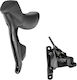 Brake levers-calipers Sram Rival Etap Axs Hydraulic Disc Flat Mount Left Front D1