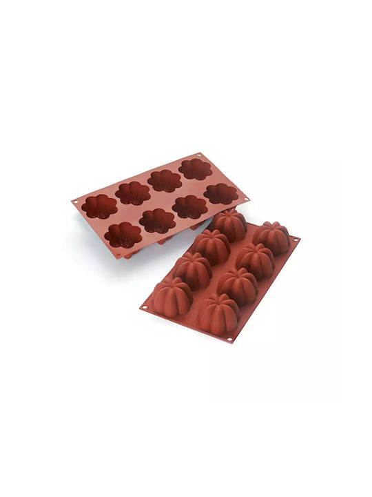 Silikomart Silicone Chocolates Baking Pan Charlotte 8cm