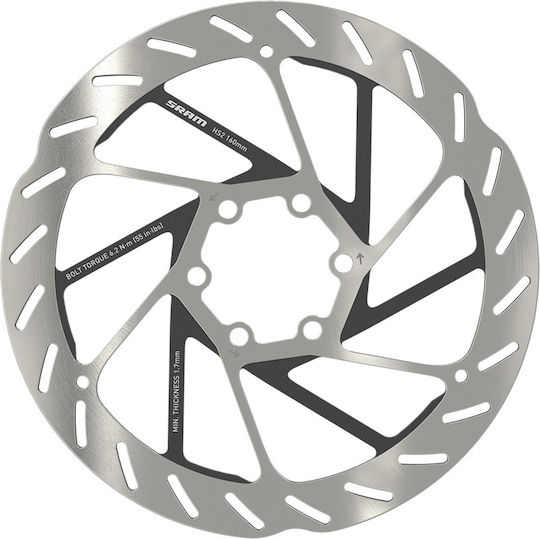 Sram Hs2 160mm Дисков Ротор за Спирачки 6-болта Стоманени Болтове Заоблен