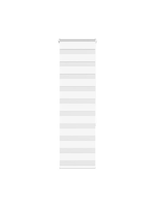 Vidaxl Ζέβρα Τυφλή Καφέ Πλάτος Υφάσματος 45,9 Ε...
