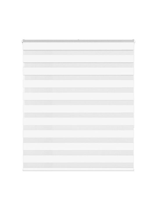 Vidaxl Zebra Blind Brown Fabric Width 115.9 cm ...