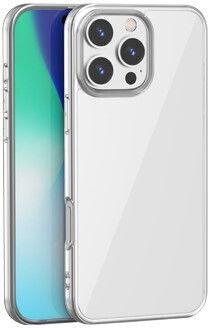XO K04 Umschlag Rückseite Silikon Transparent (iPhone 17 Pro / iPhone 16 Pro)