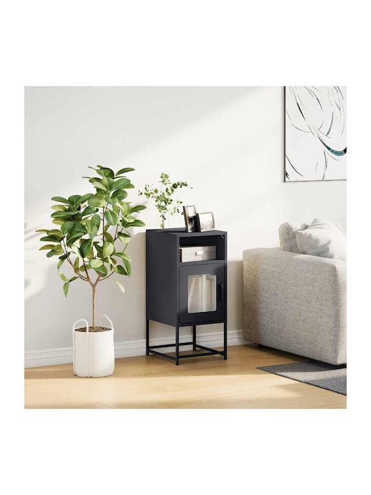 Nachttisch Metall Gray 36x39x78cm