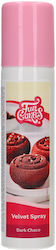 Funcakes Velvet Spray Black Chocolate 100ml