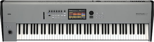 Korg Synthesizer Nautilus 88 AT με 88 Βαρυκεντρισμένα / Δυναμικά Πλήκτρα Γκρι