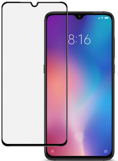 Full Glue Tempered Glass Μαύρο (Mi 9)