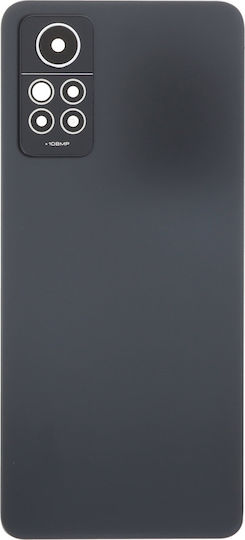 Battery Door + Back Camera Lens Bezel Xiaomi Redmi Note 12 Pro 4g Graphite Gray