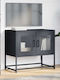 Metal TV Stand Anthracite M68xP39xH60.5cm