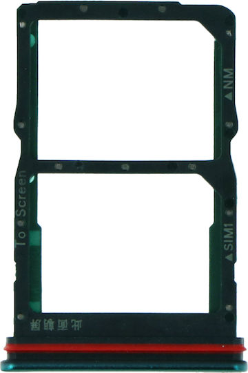 Sim Card Tray Huawei P40 Lite 5G Dual Card Version Green