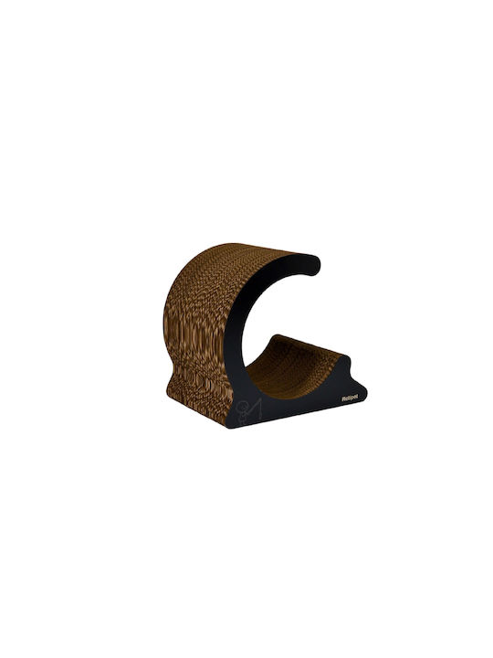 Rotipet Stâlp pentru zgâriat pisici Scândură Neagră 44x30x30cm