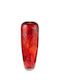 Zen Collection Διακοσμητικό Βάζο Glas Rot 17x17x45cm 1Stück