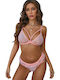 Zoli Underwear Set with Slip Pink