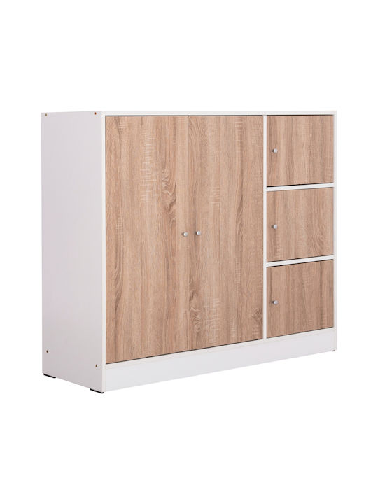 SONAMA Mobilier de Intrare cu Cuier & Dulap pentru Pantofi 117x39.5x99.5cm