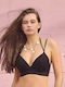 Bikini Top D Cup With Padding Black